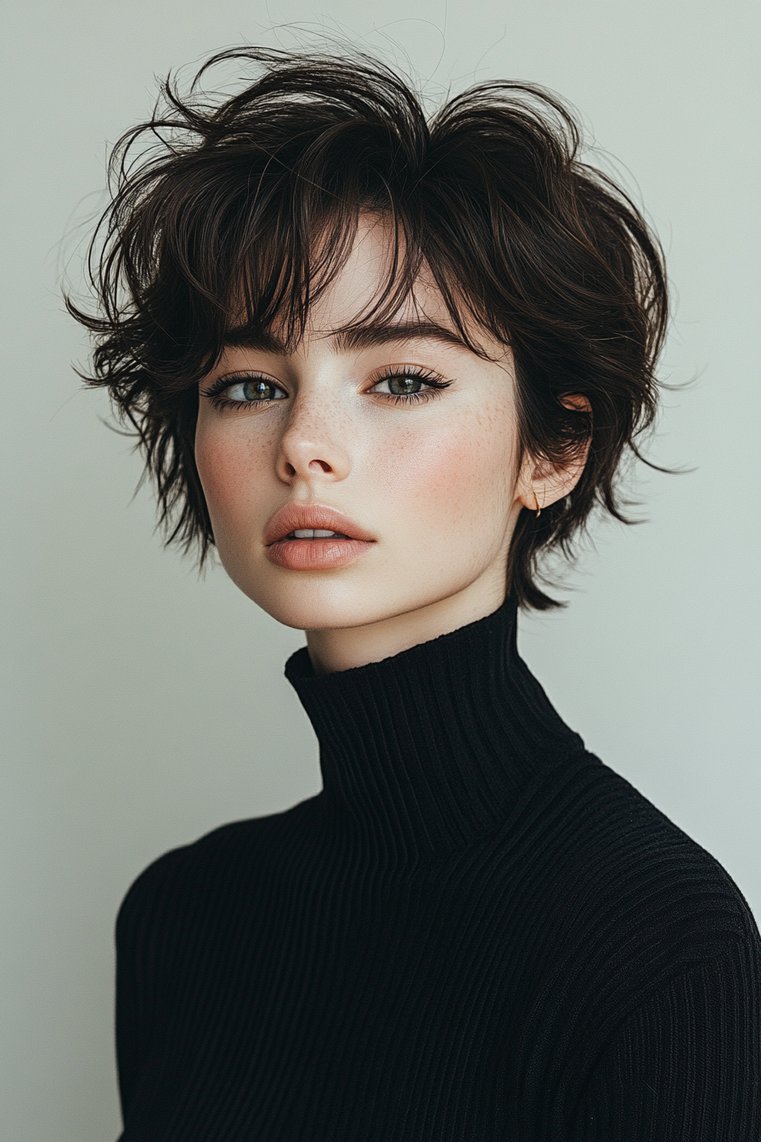 Chic Asymmetrical Pixie
