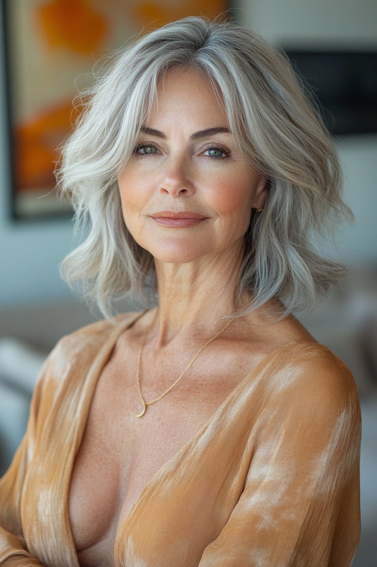 Chic Bob With Highlights