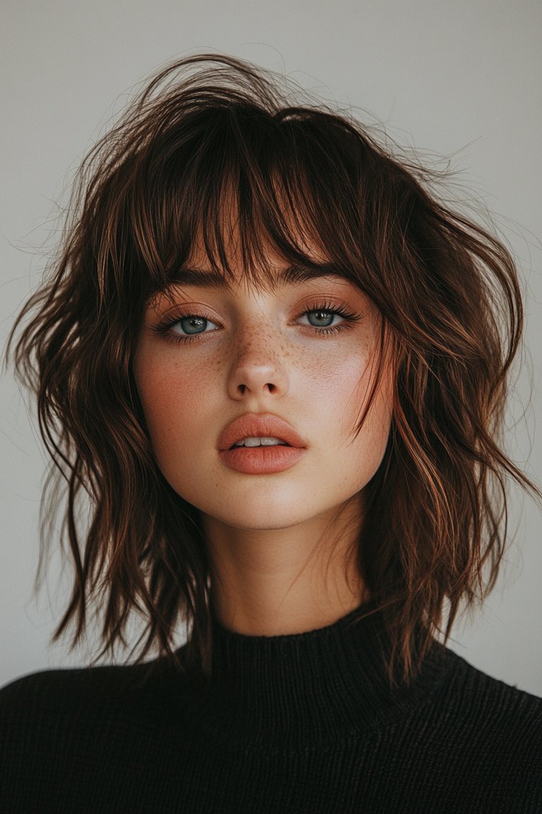 Choppy Cut With Face-Framing Layers