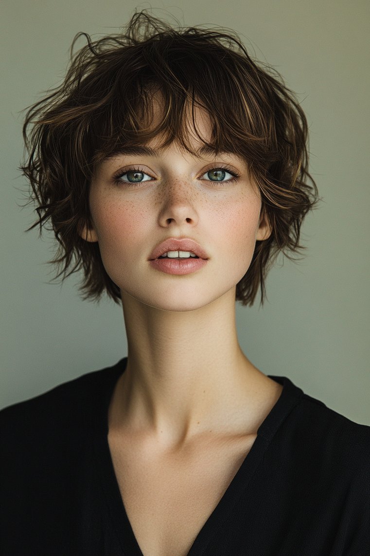 Choppy Layered Pixie