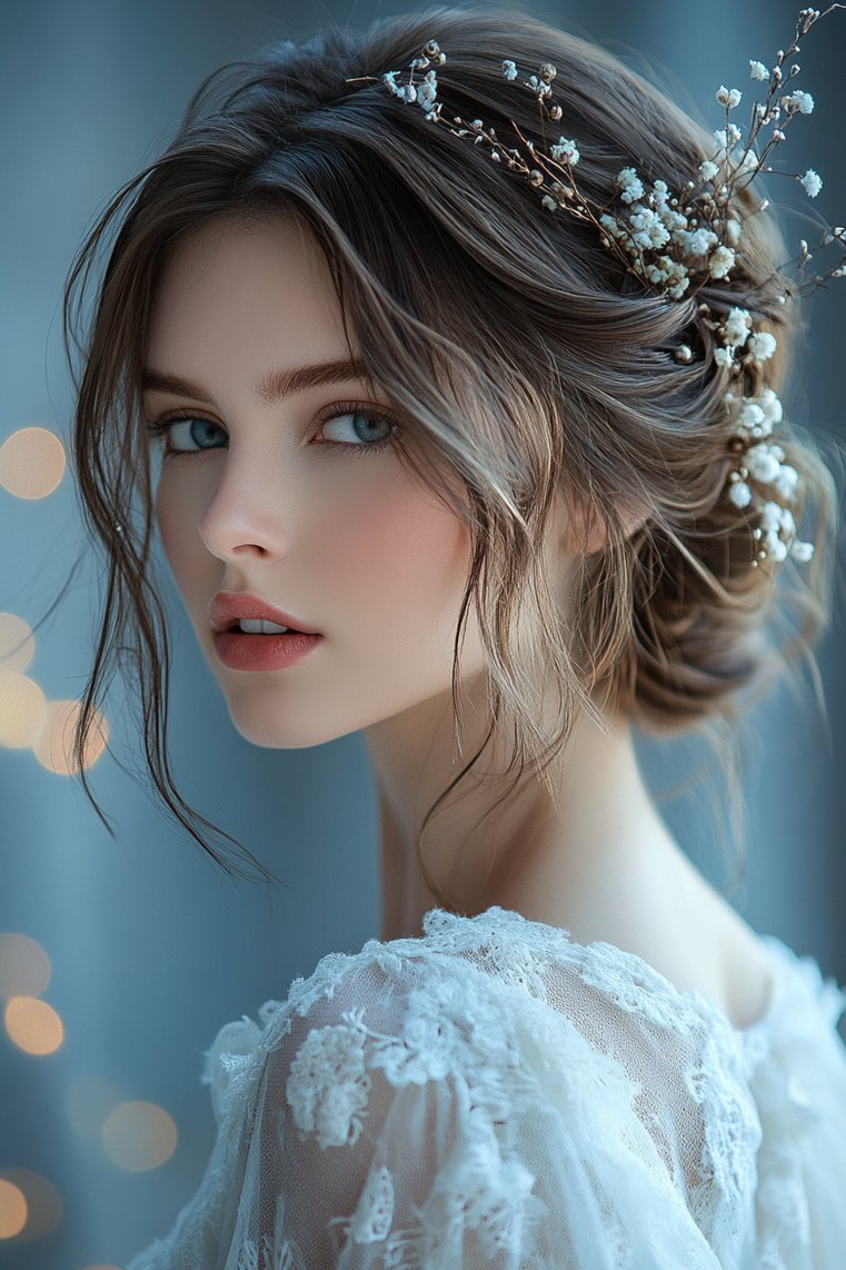 Choppy Layered Updo