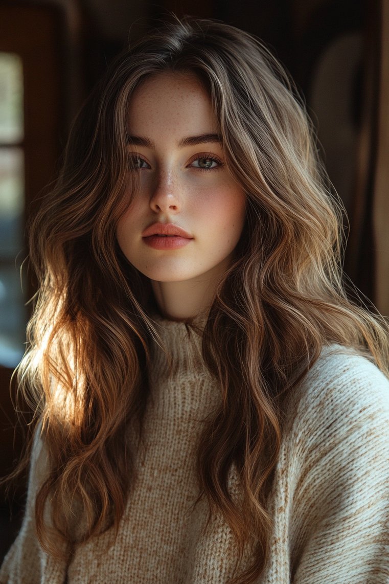 Chunky Caramel Highlights