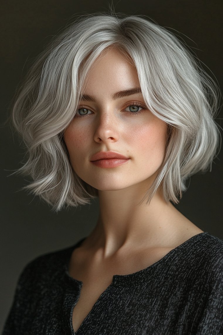 Classic Bob With Soft Waves