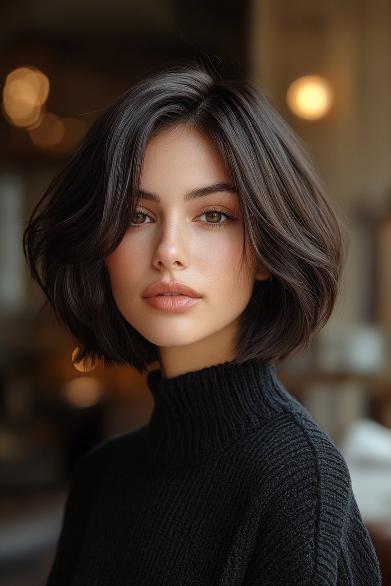 Classic Bob With Volume