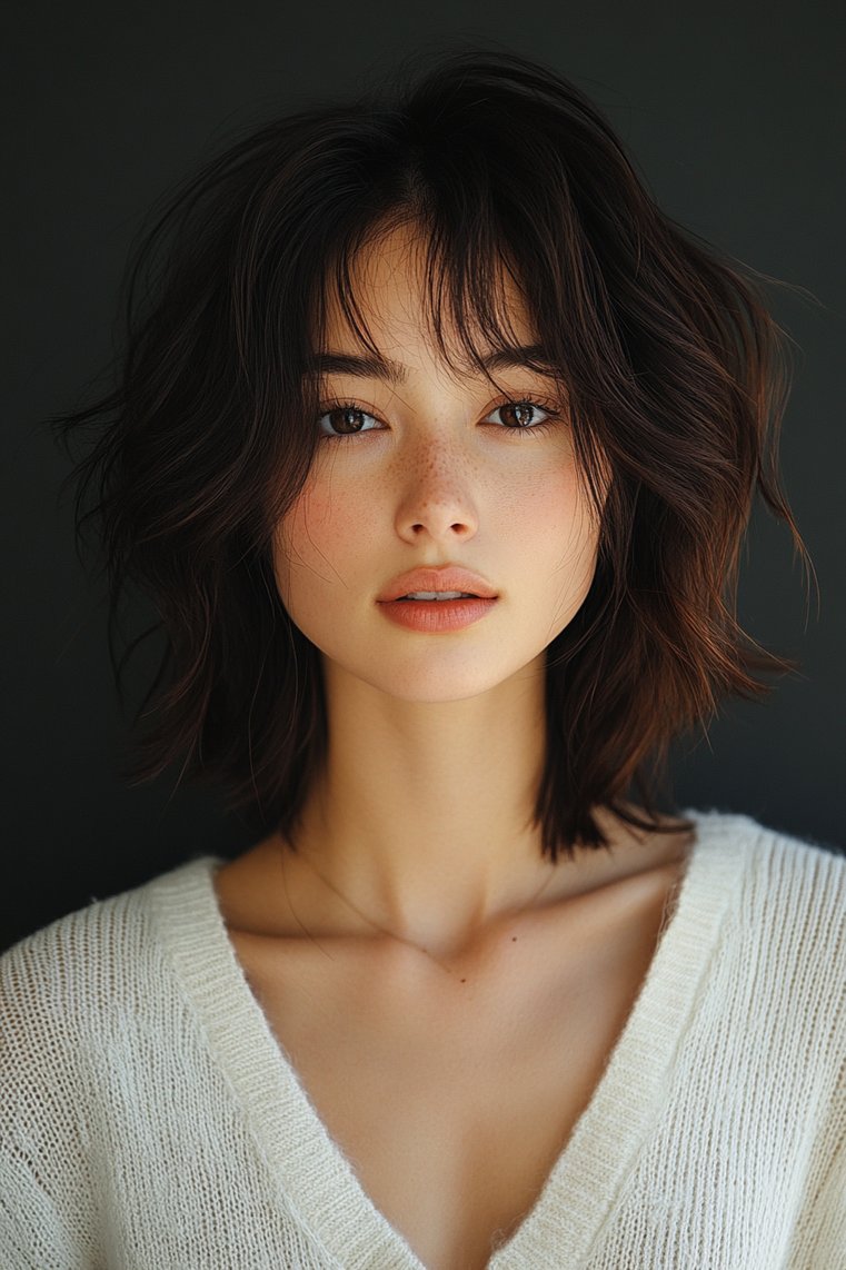 Classic Bob Wolf Cut