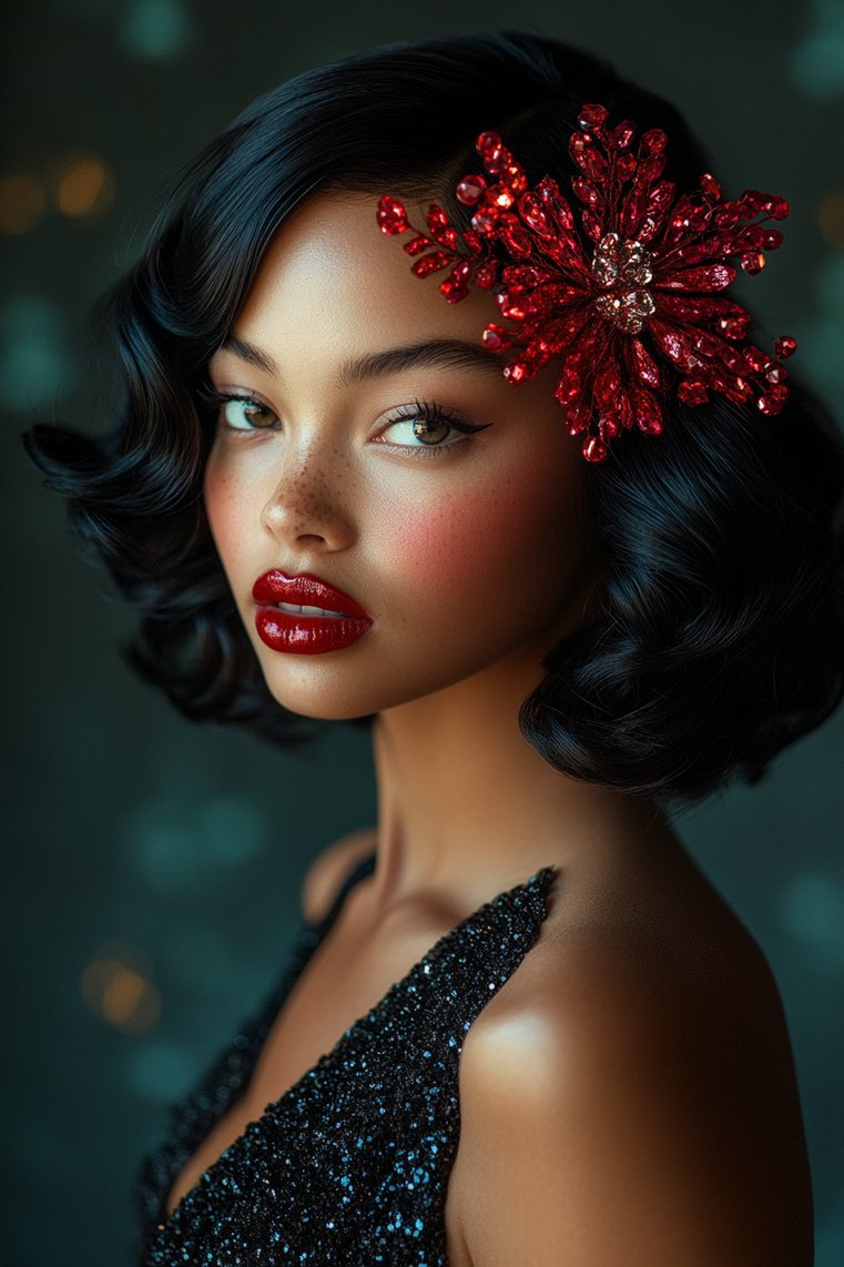 Classic Finger Waves With a Twist