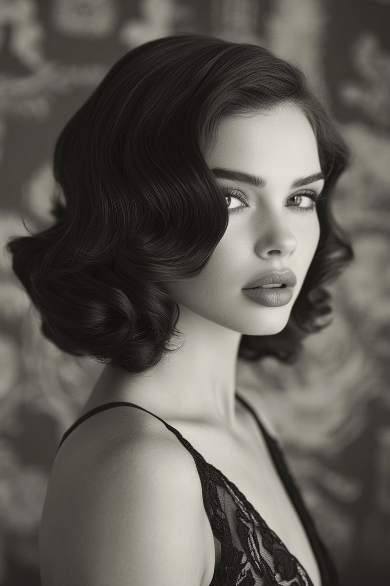 Classic Hollywood Finger Waves