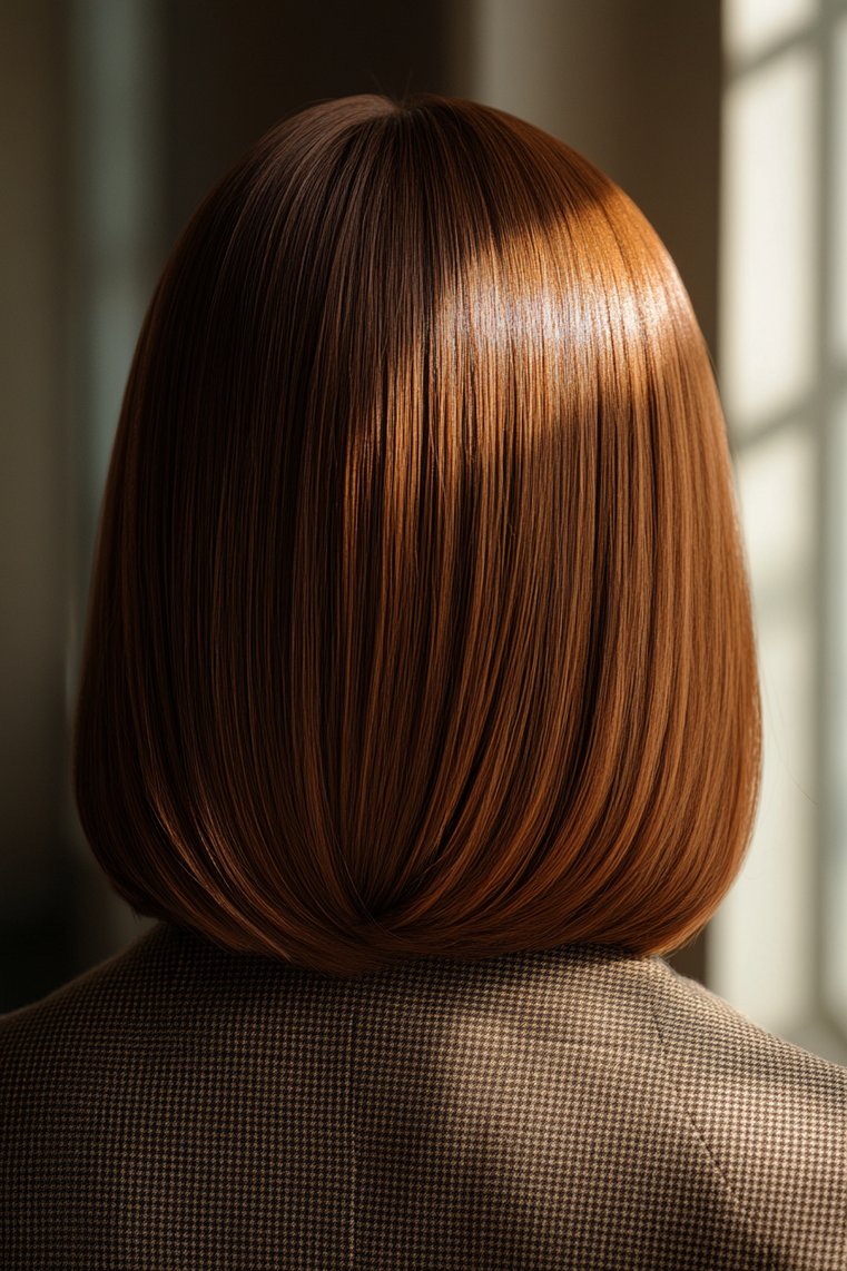 Classic Ombre on Straight Bob