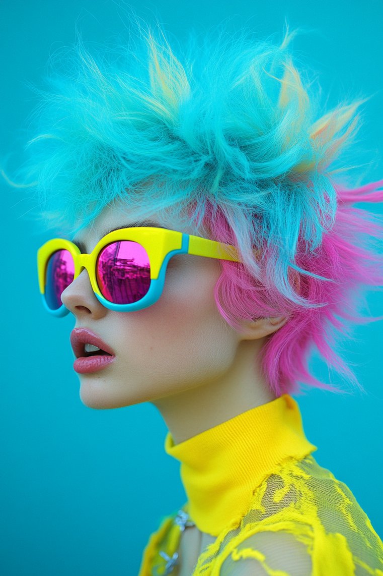 Colored Tips on Spikes
