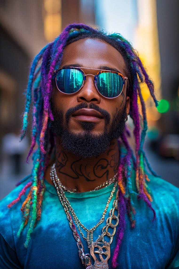 Colorful Dreadlocks