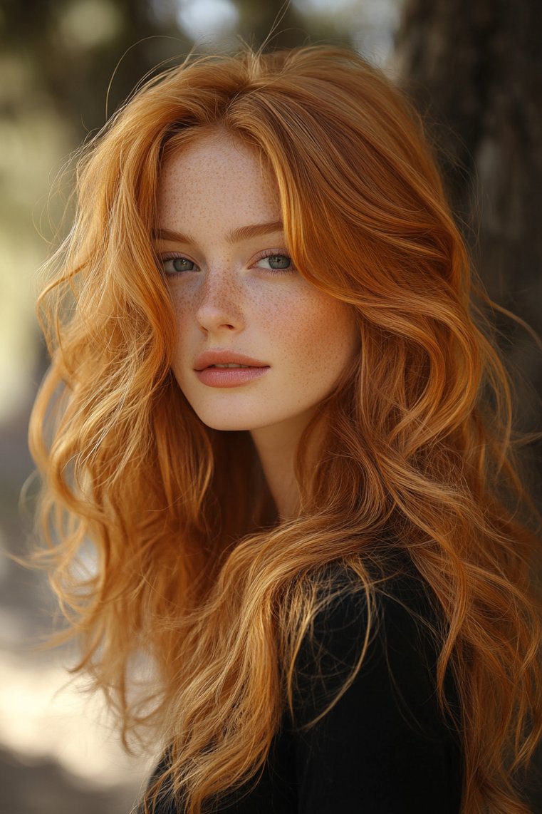 Copper Blonde Highlights for Warm Undertones