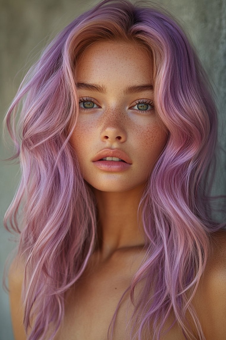 Copper With Subtle Lilac Hues
