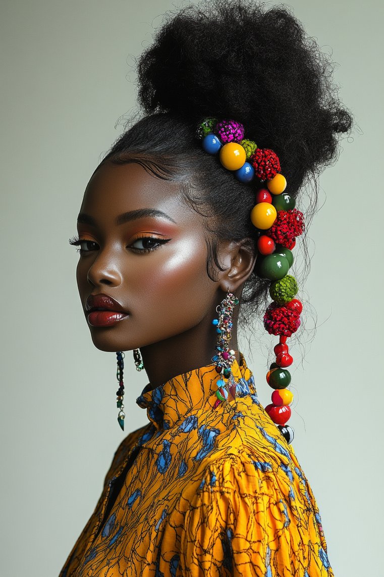 Crimped Ponytail