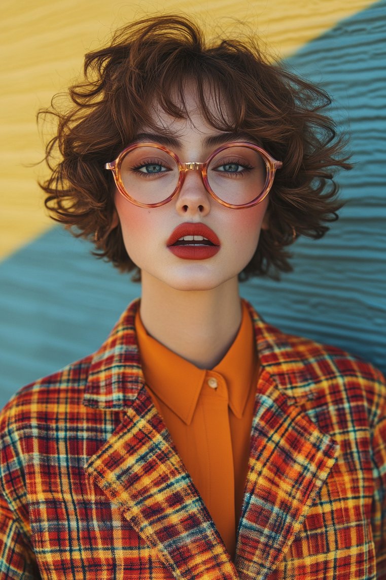 Crimped Short Hair