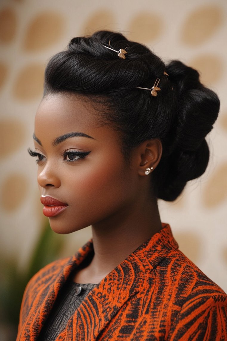 Criss-Cross Updo