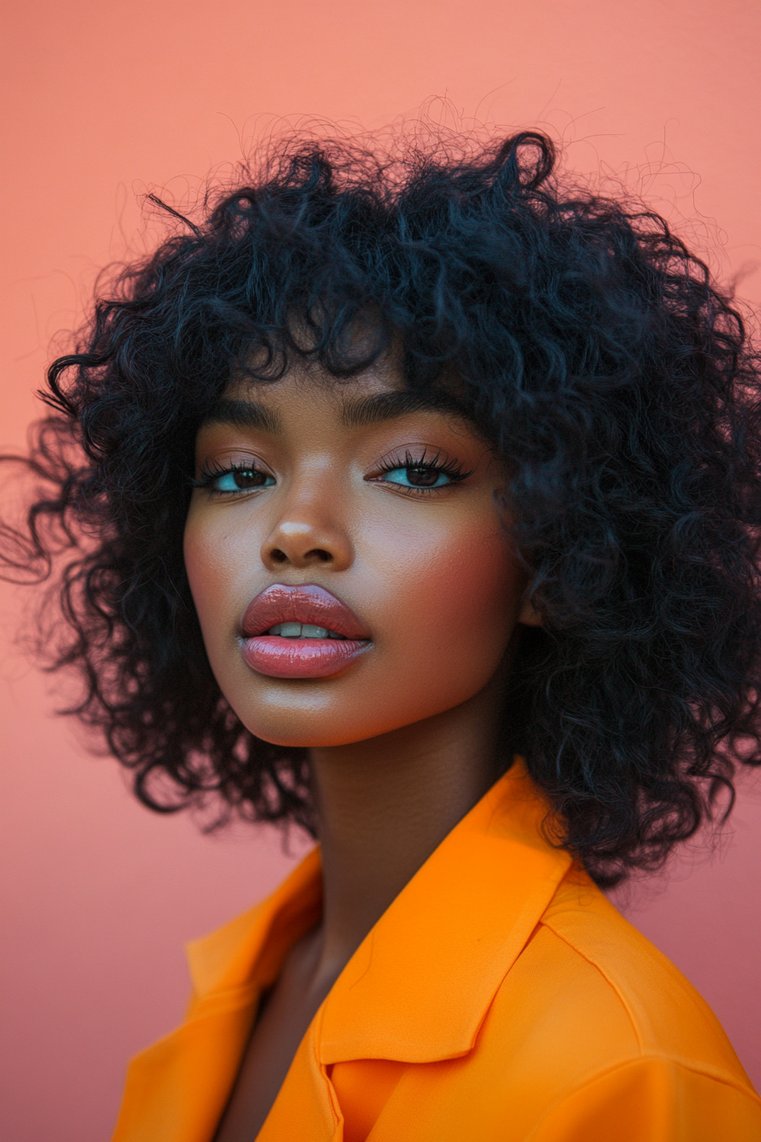 Curly Bangs