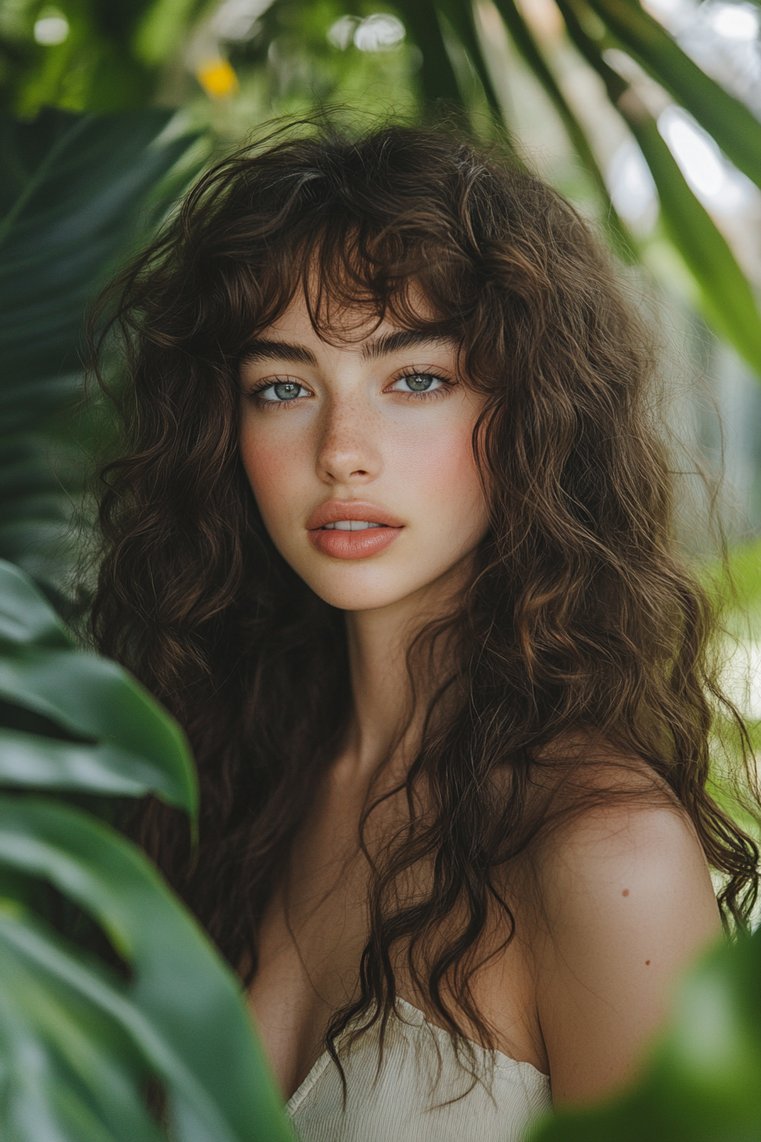 Curly Bangs