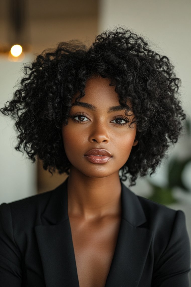 Curly Bangs