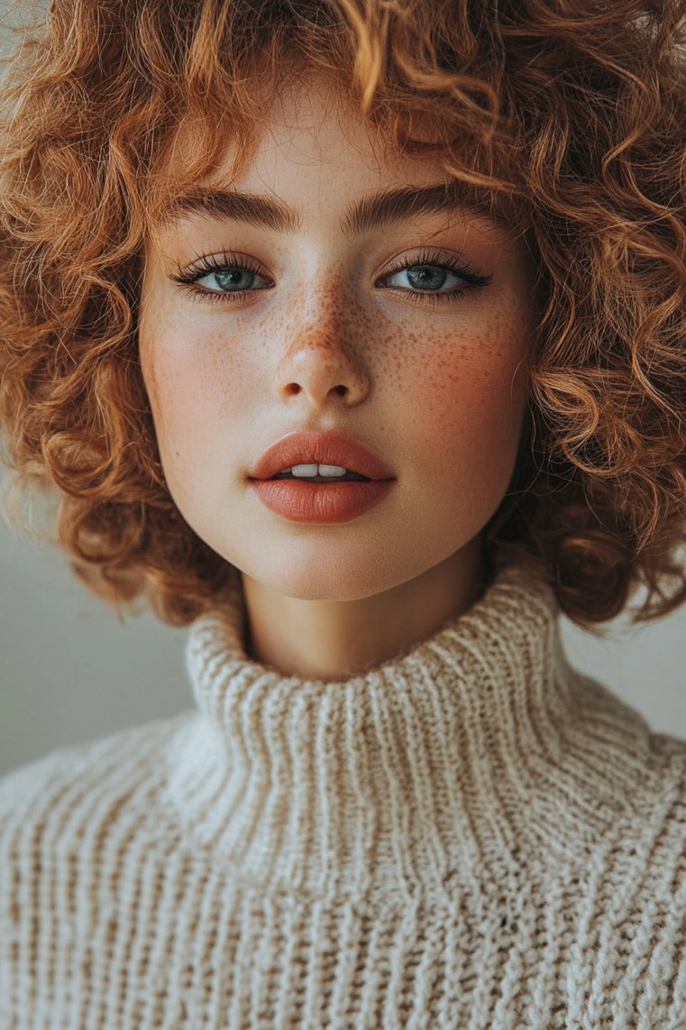 Curly Boy Cut