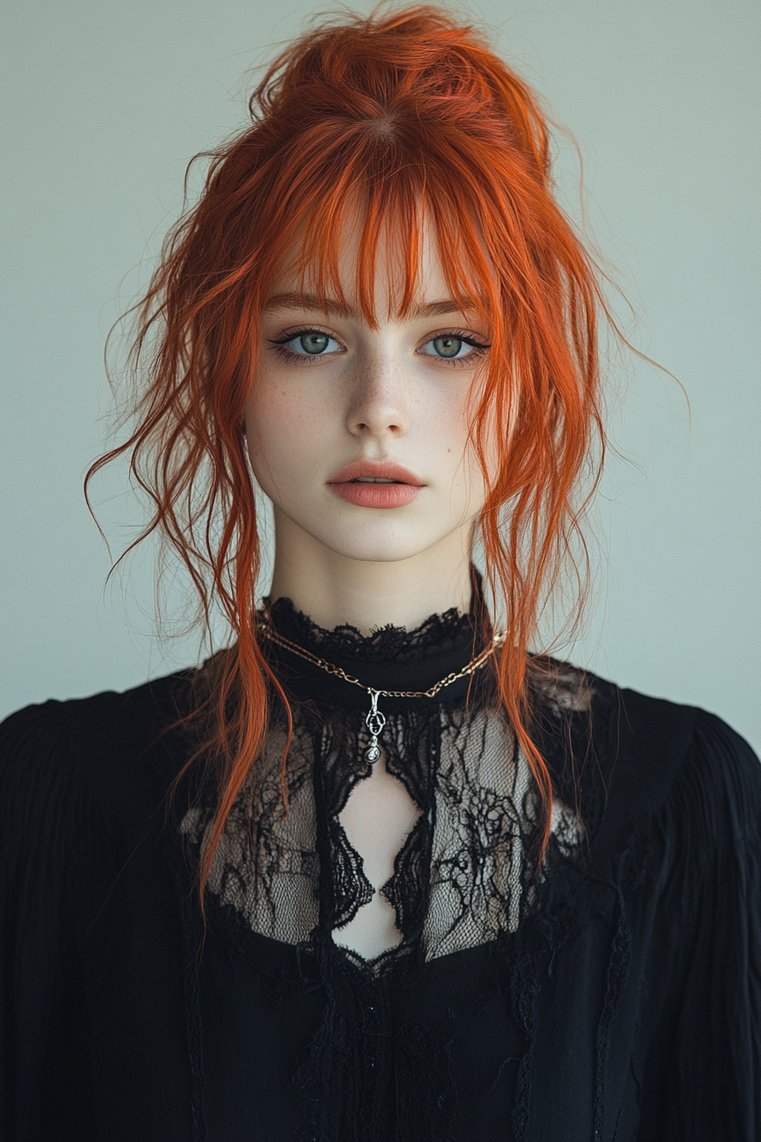 Curly Emo Locks