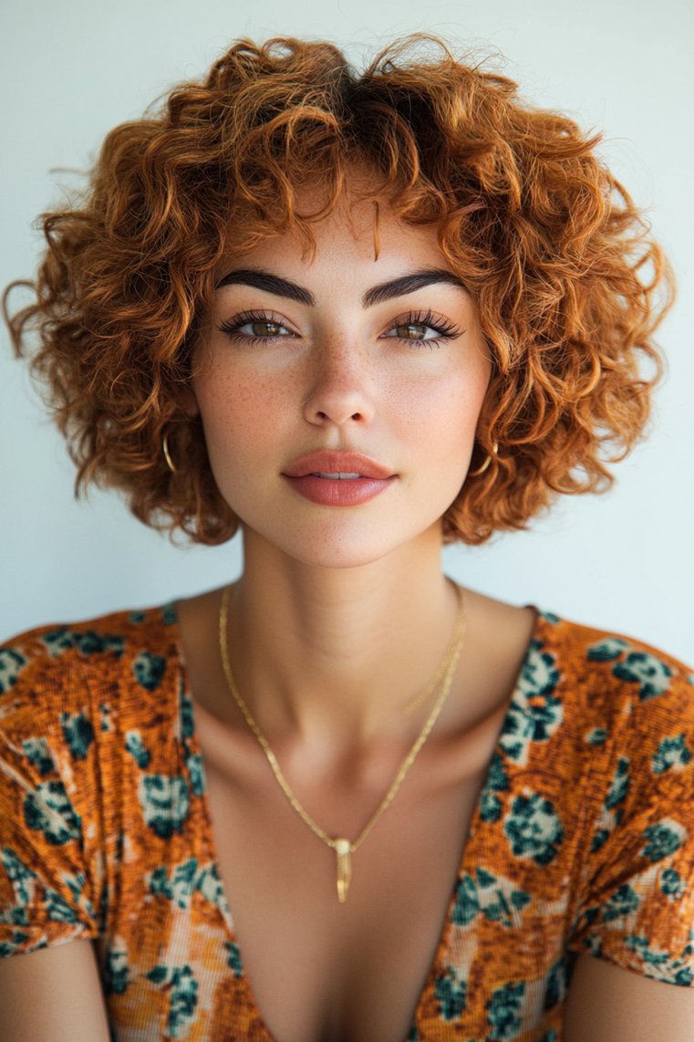 Curly Pixie