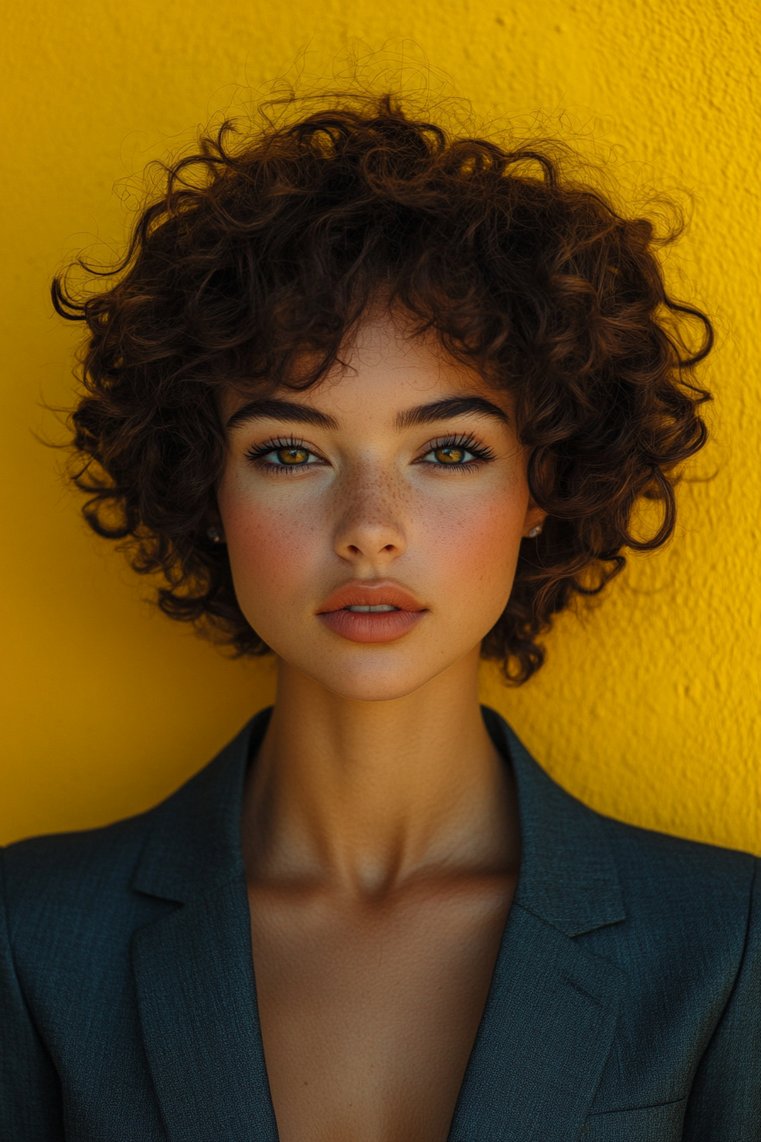 Curly Pixie