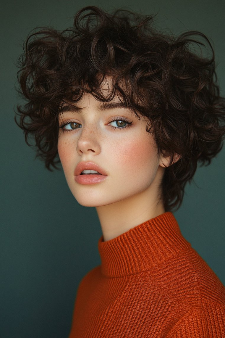 Curly Pixie