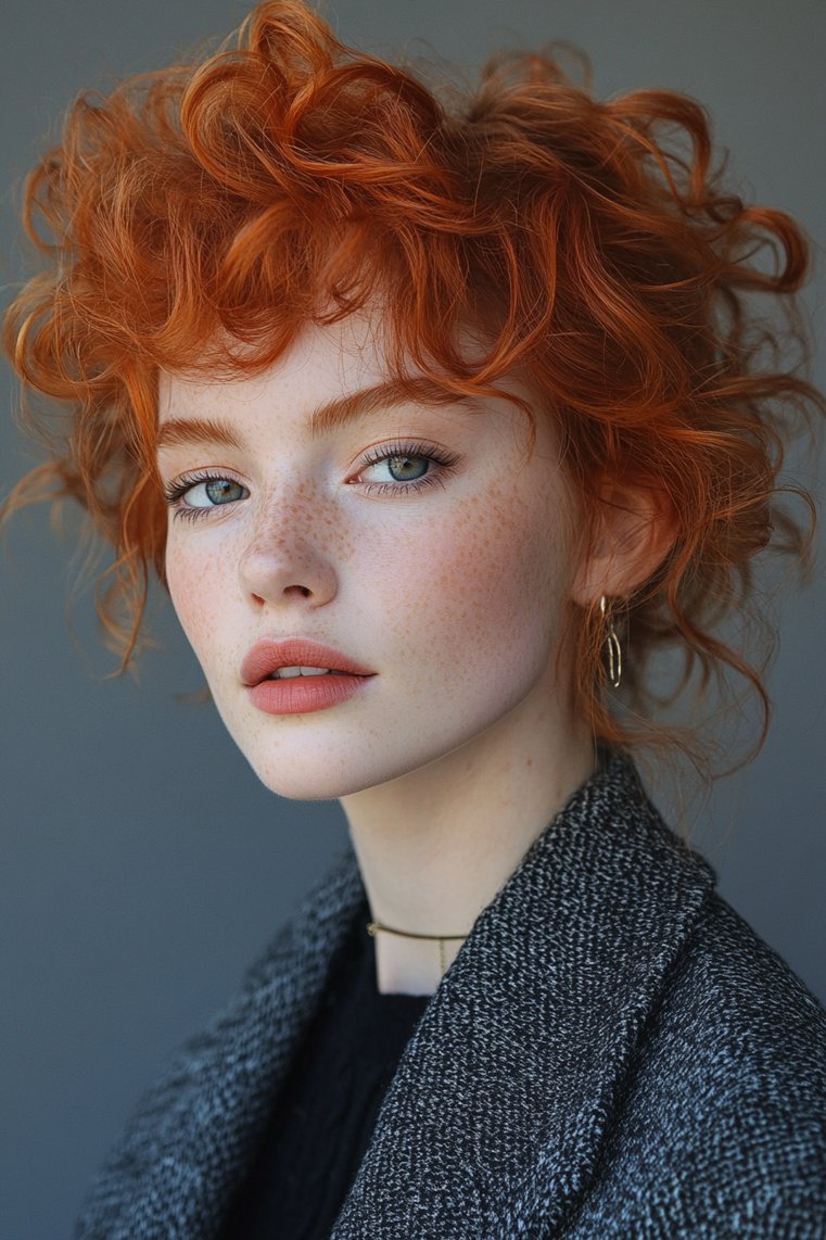 Curly Punk Cut