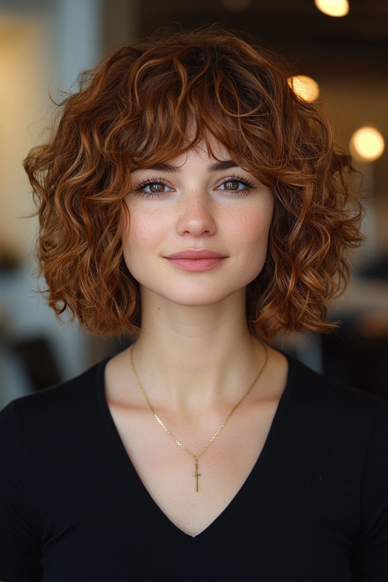 Curly Short Layers
