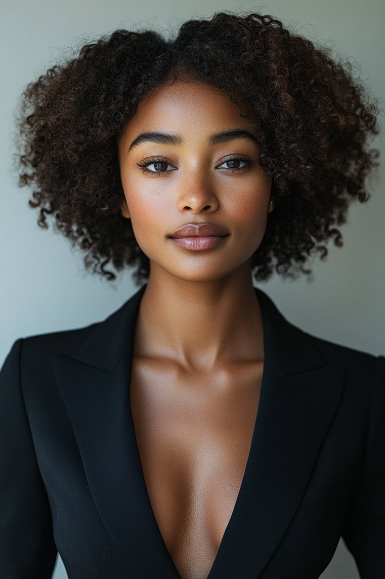Curly TWA (Teeny Weeny Afro)