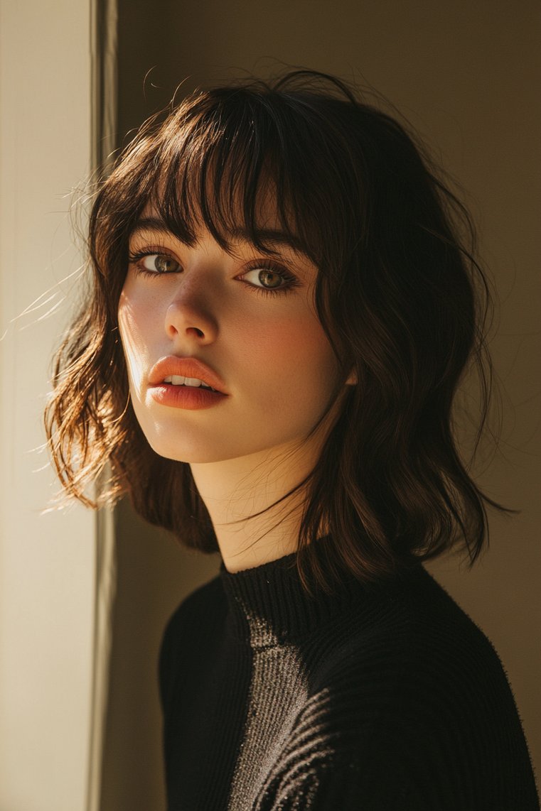 Curtain Bangs