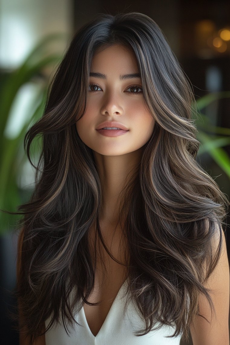 Dark Ash Balayage