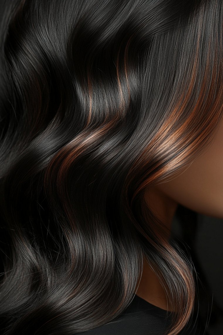 Dark Brown Highlights for Subtle Dimension
