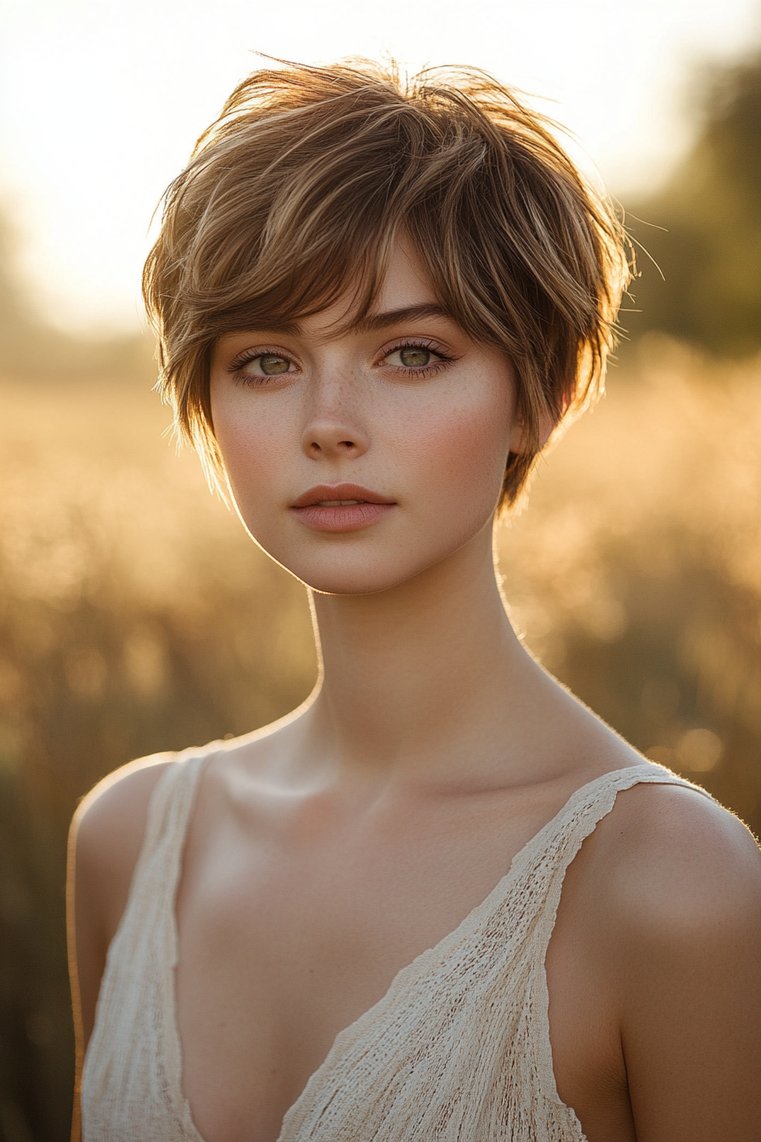 Delicate Feathered Pixie