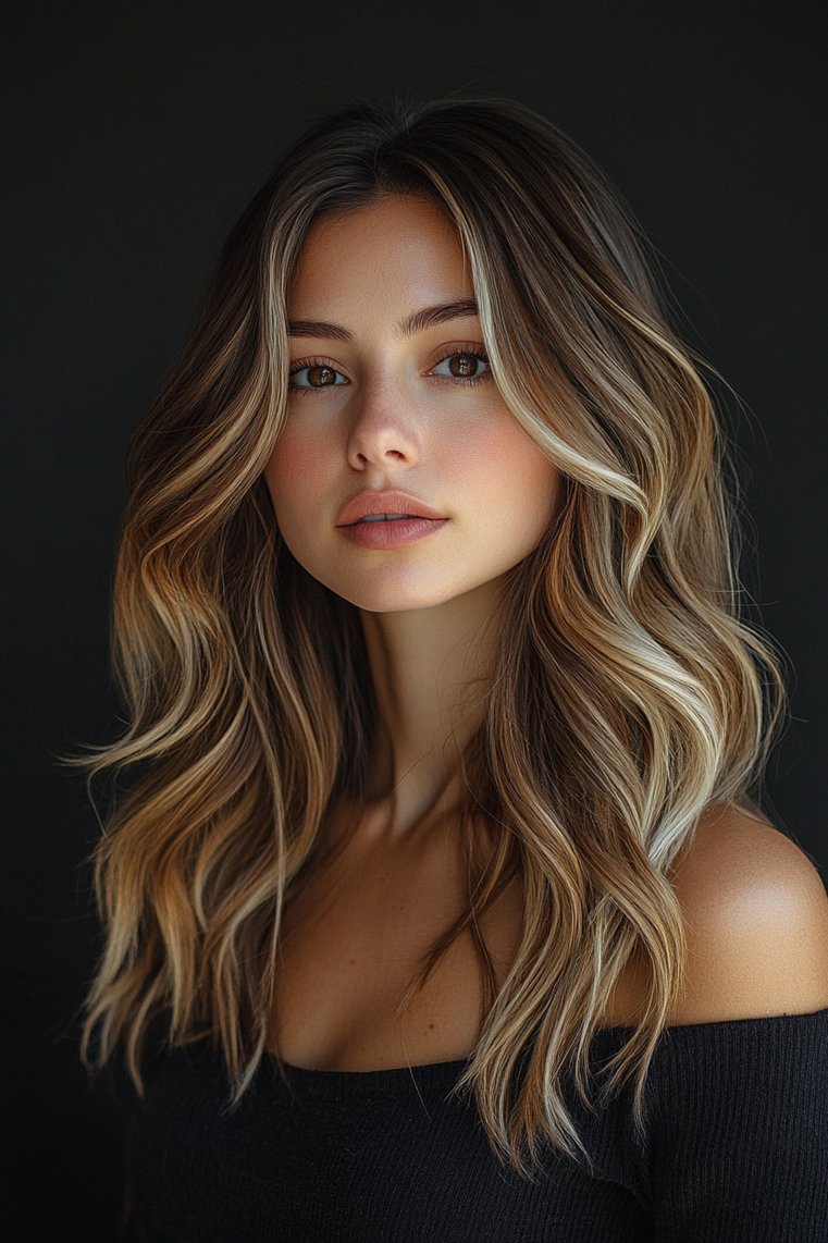 Dimensional Blonde Highlights for Added Interest