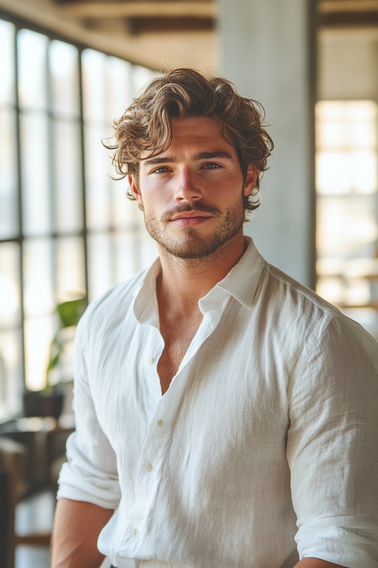 Disheveled Wavy Look
