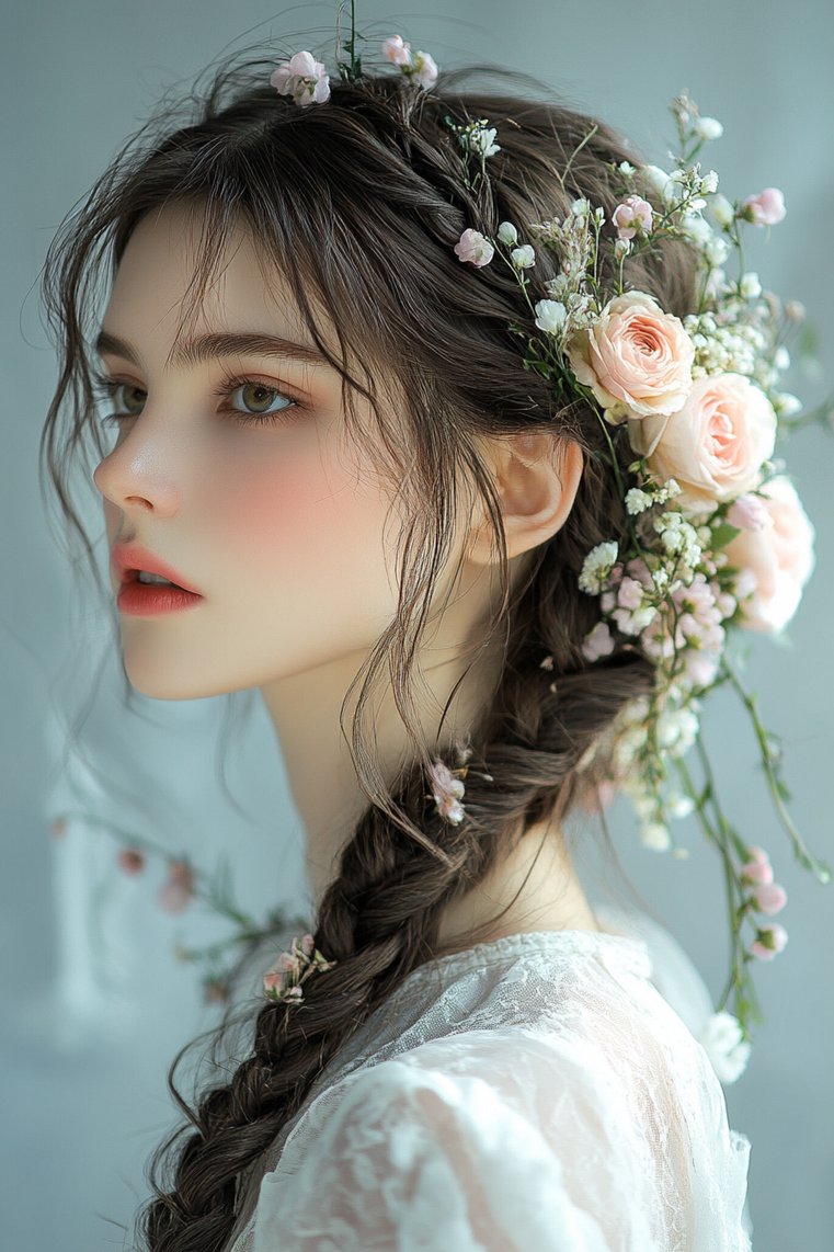 Double Braids With Loose Ends
