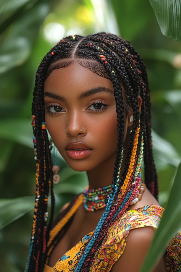Double Dutch Cornrows