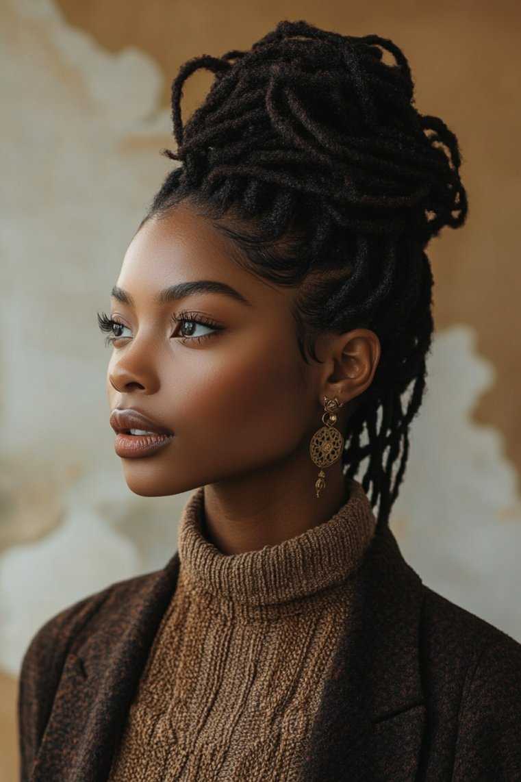 Dreadlock Bun