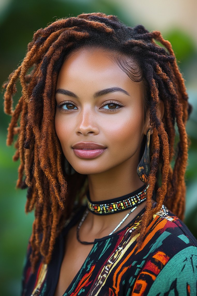 Dreadlock Twist Out