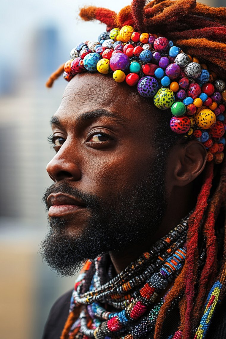 Dreadlocks With Beads