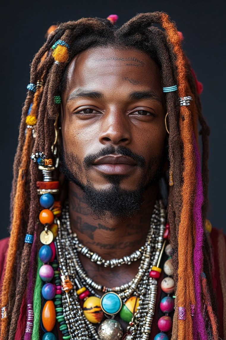 Dreadlocks With Hair Accessories