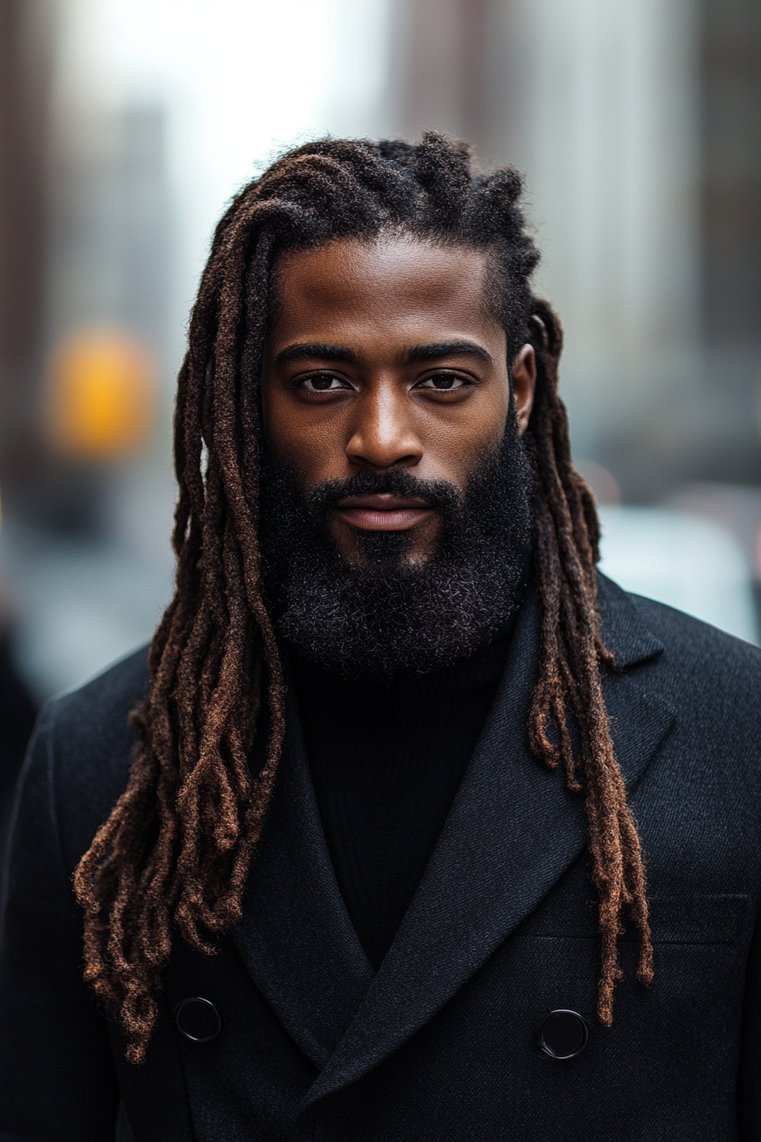 Dreadlocks With a Long Beard