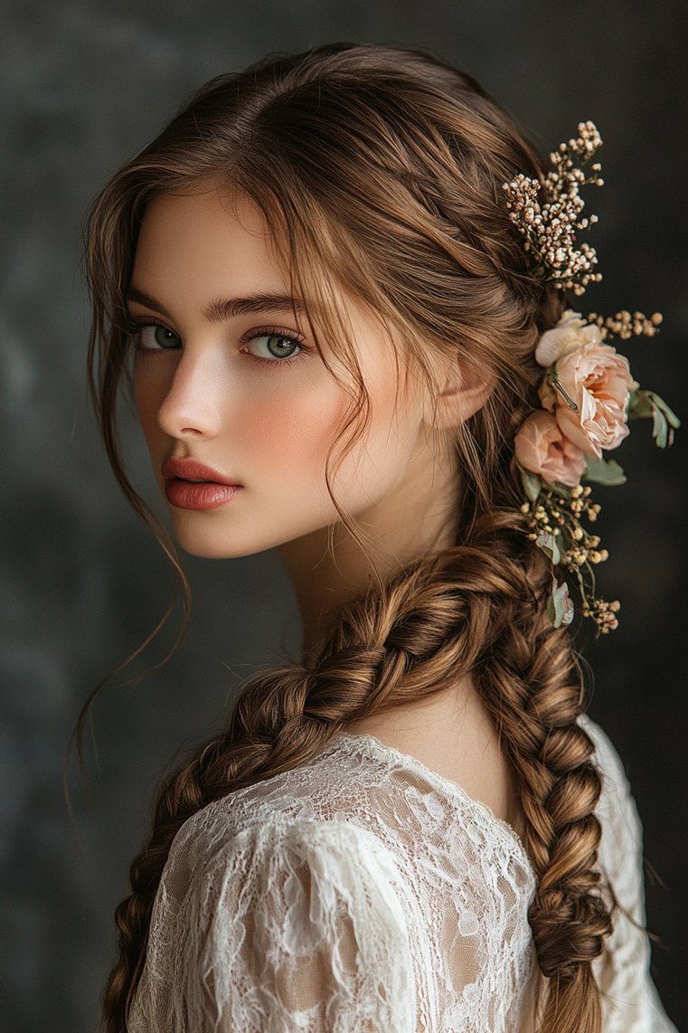 Dutch Braid and Fishbone Combo