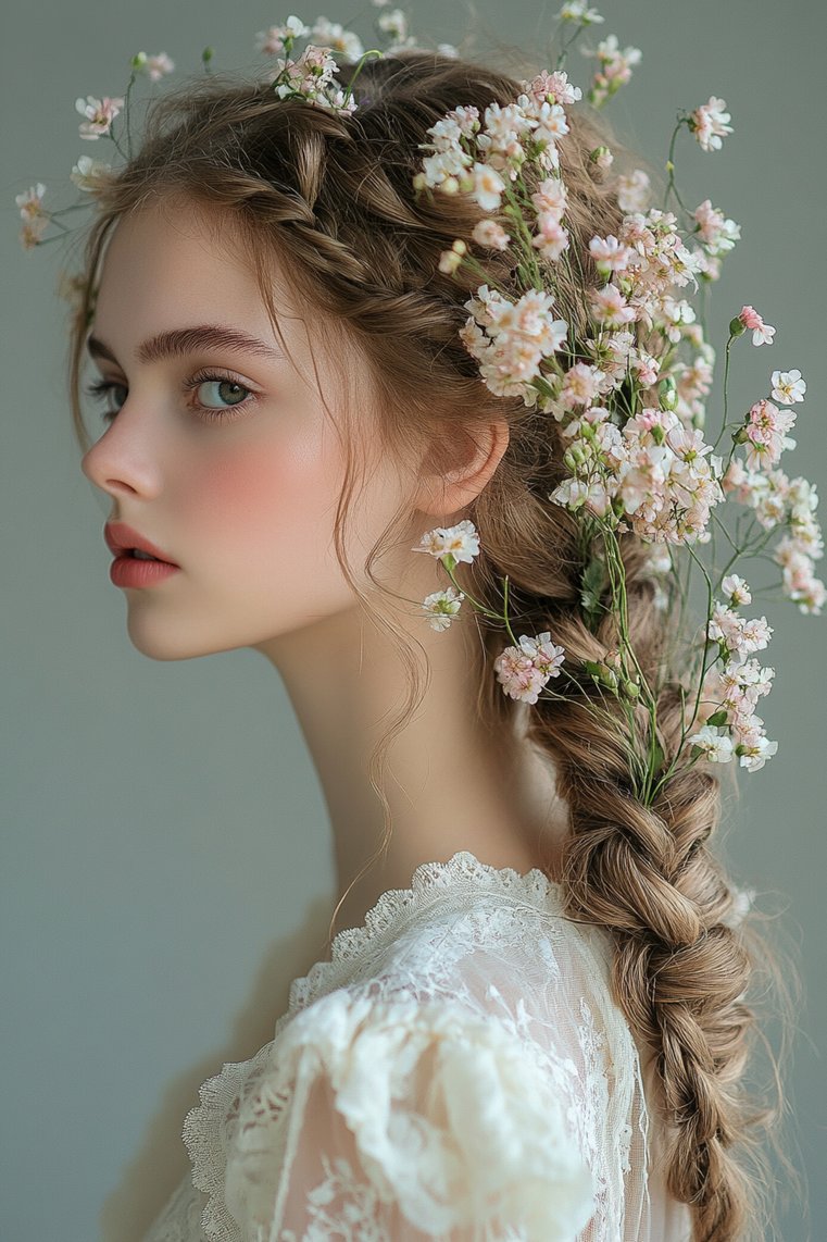 Dutch Braids With Volume
