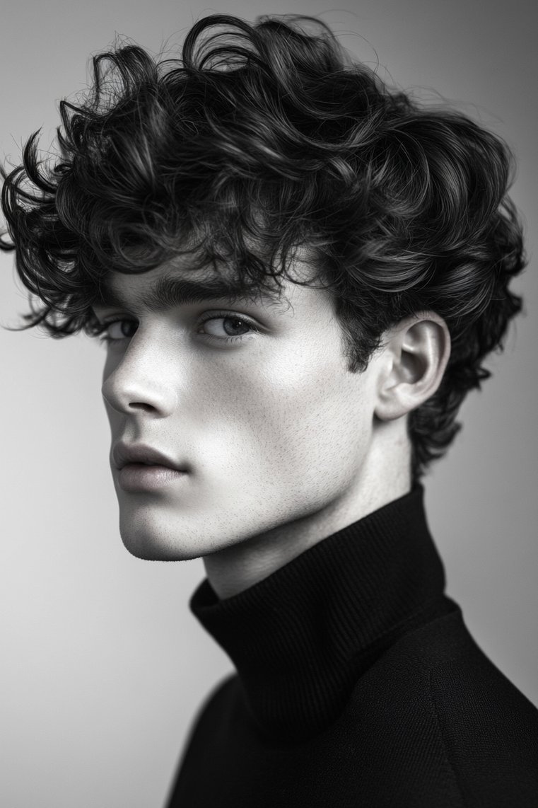 Edgar With Curly Fringe