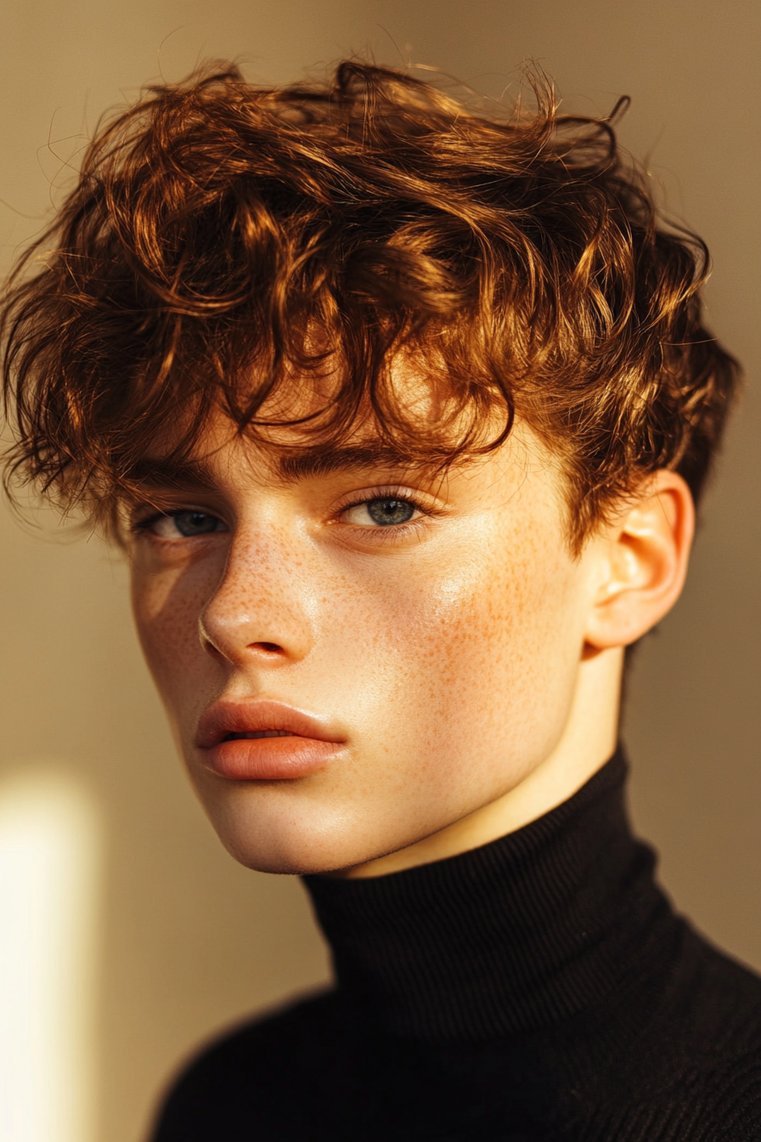 Edgar With Fringe and Fade