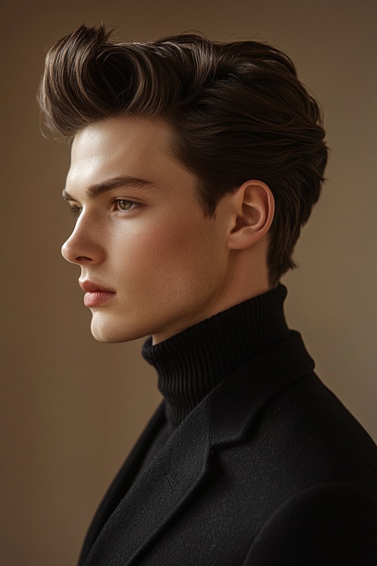 Edgar With Side Part