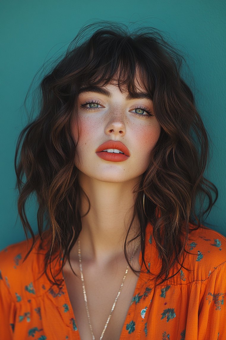 Edgy Bangs