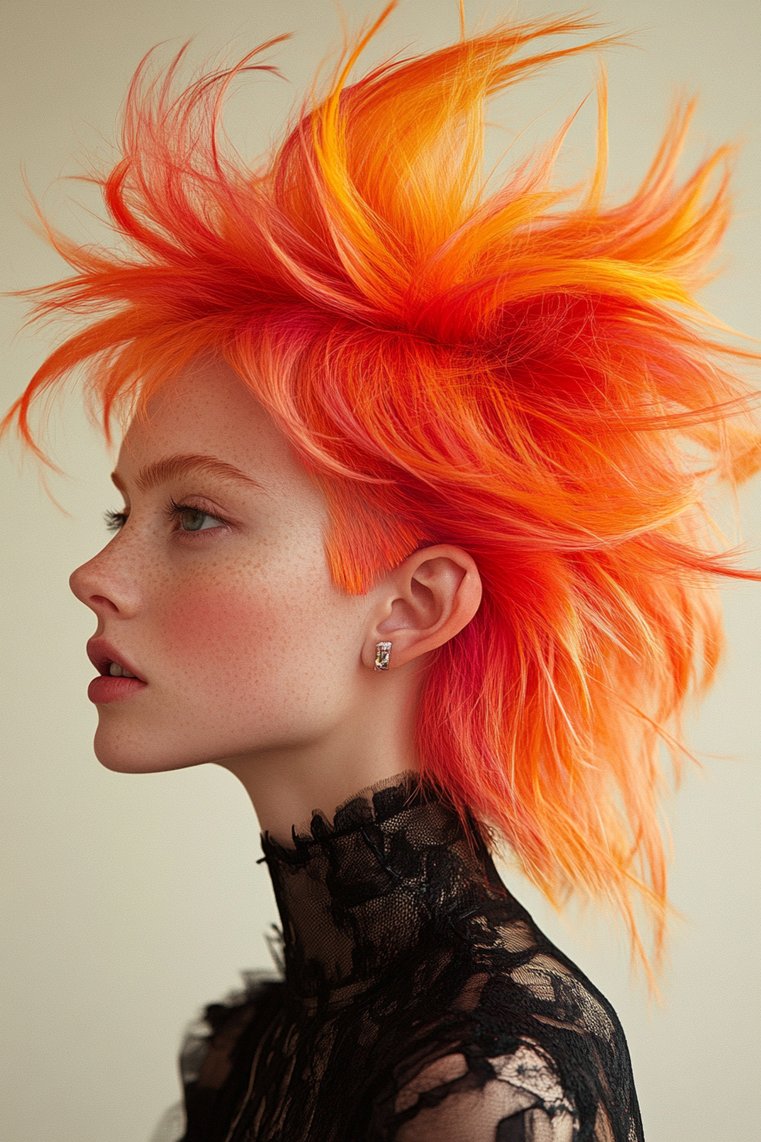 Edgy Feathered Undercut